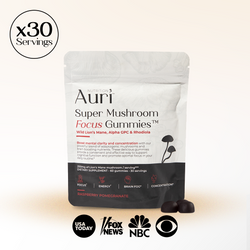 Super Mushroom Focus Gummies - Auri Nutrition