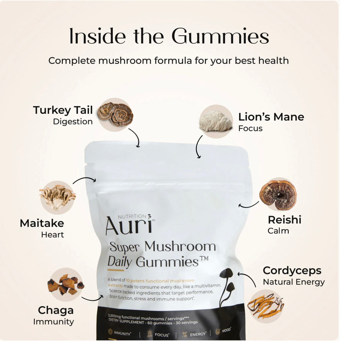 Super Mushroom Daily Gummies®