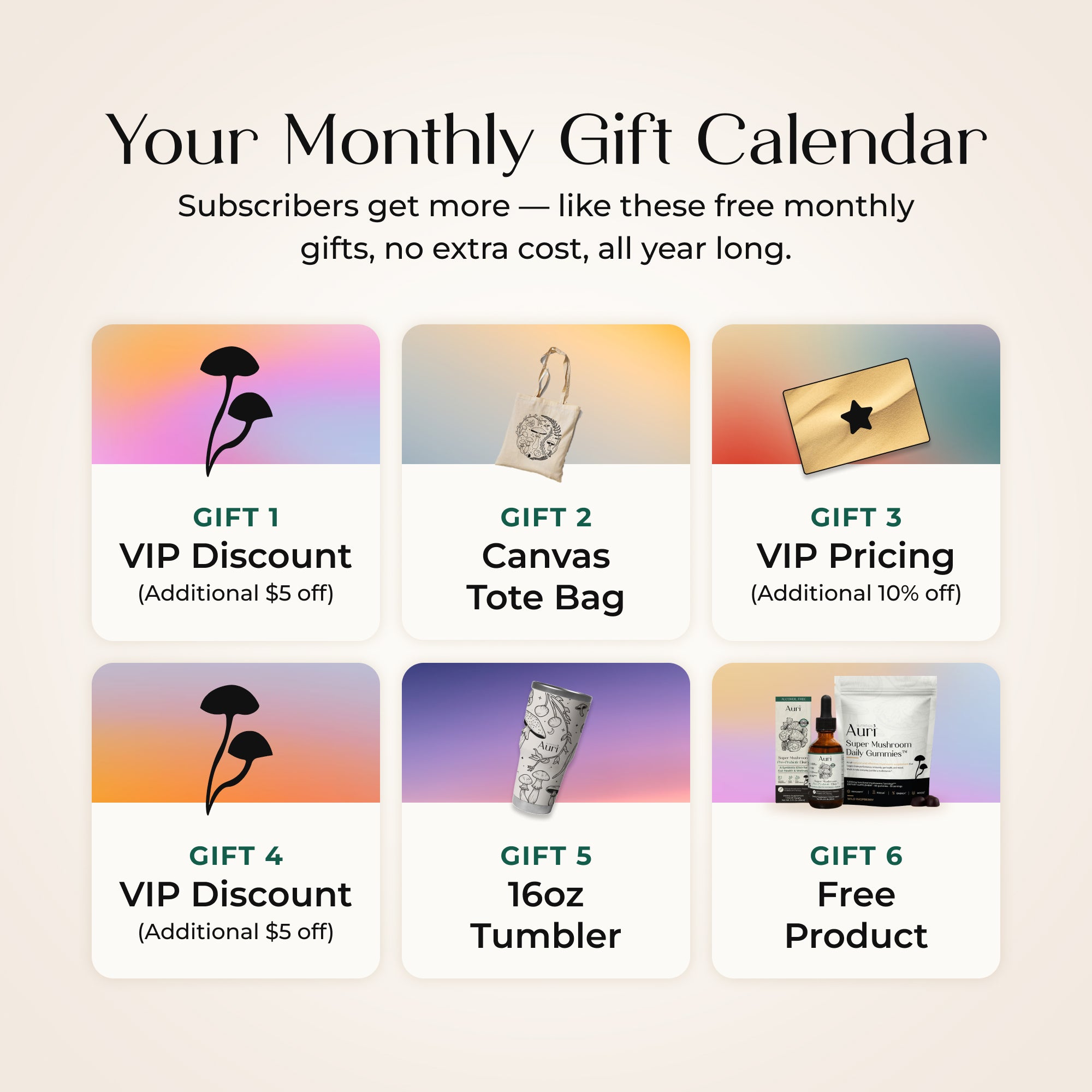 Super Mushroom Daily Gummies®