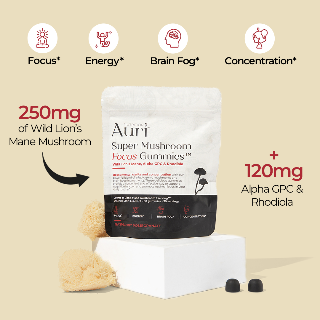 Super Mushroom Focus Gummies®