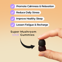 Super Mushroom Chill Gummies