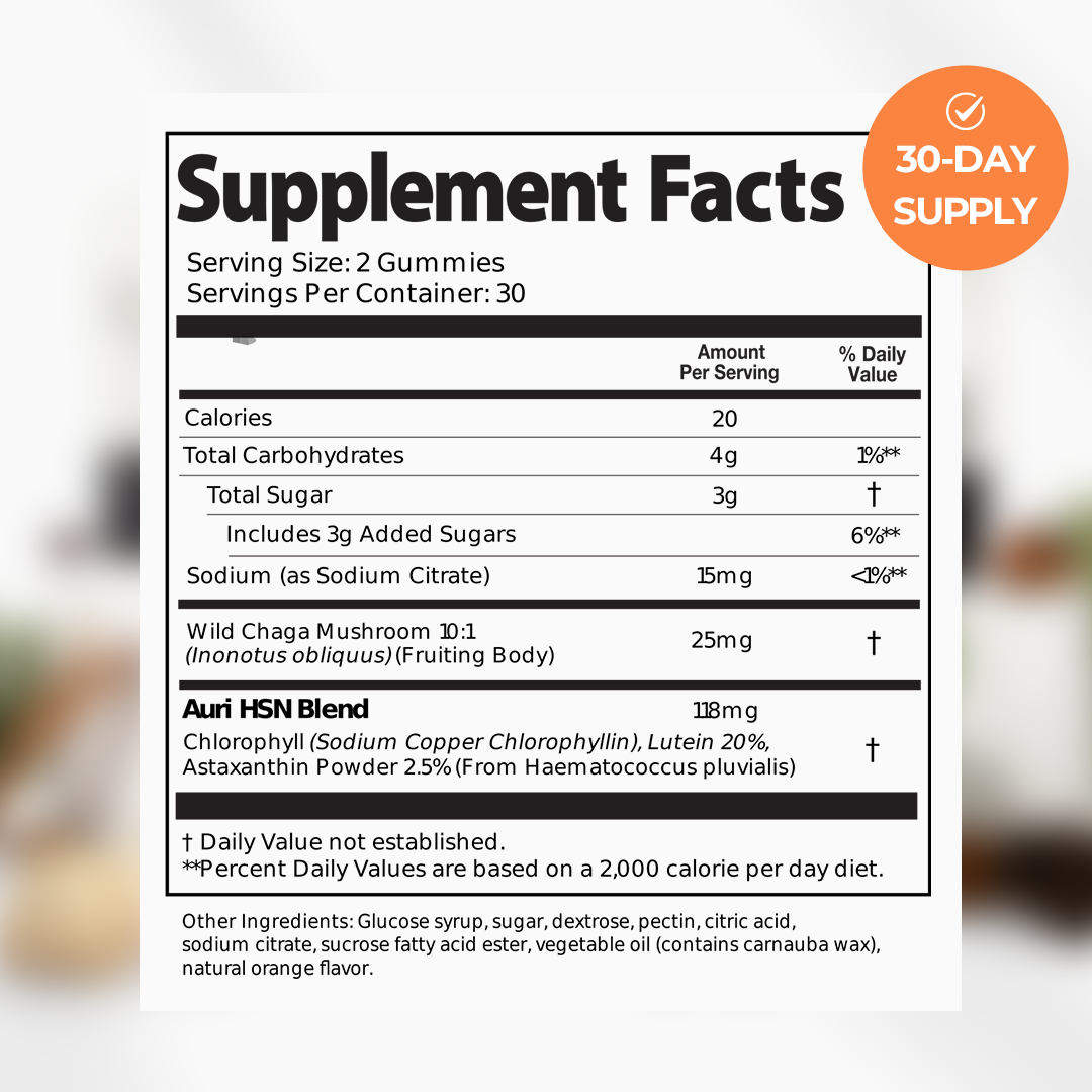 Super Mushroom HSN Gummies (Haare, Haut, Nägel)™ 