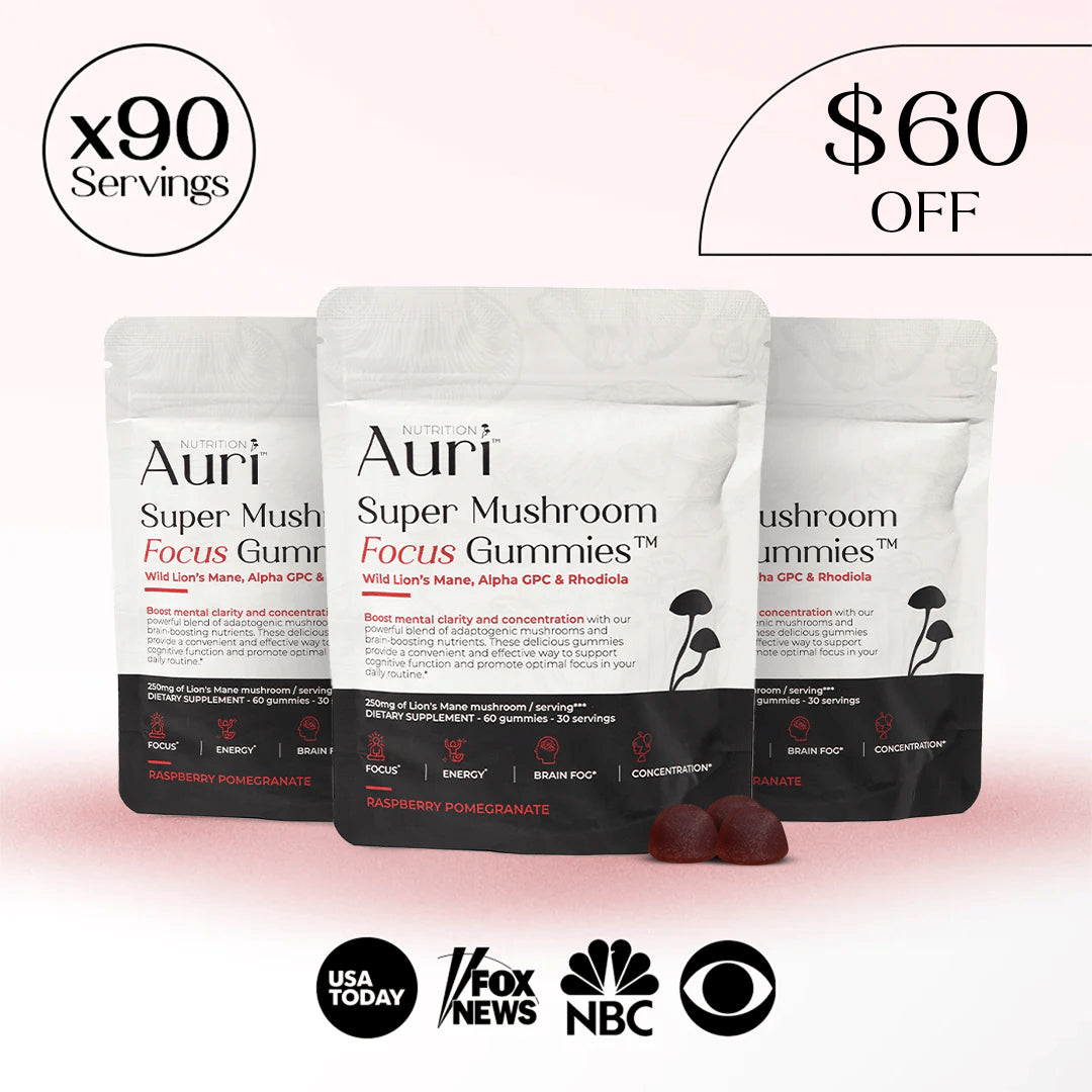 Super Mushroom Focus Gummies®
