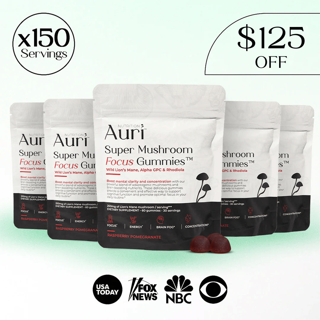 Super Mushroom Focus Gummies®