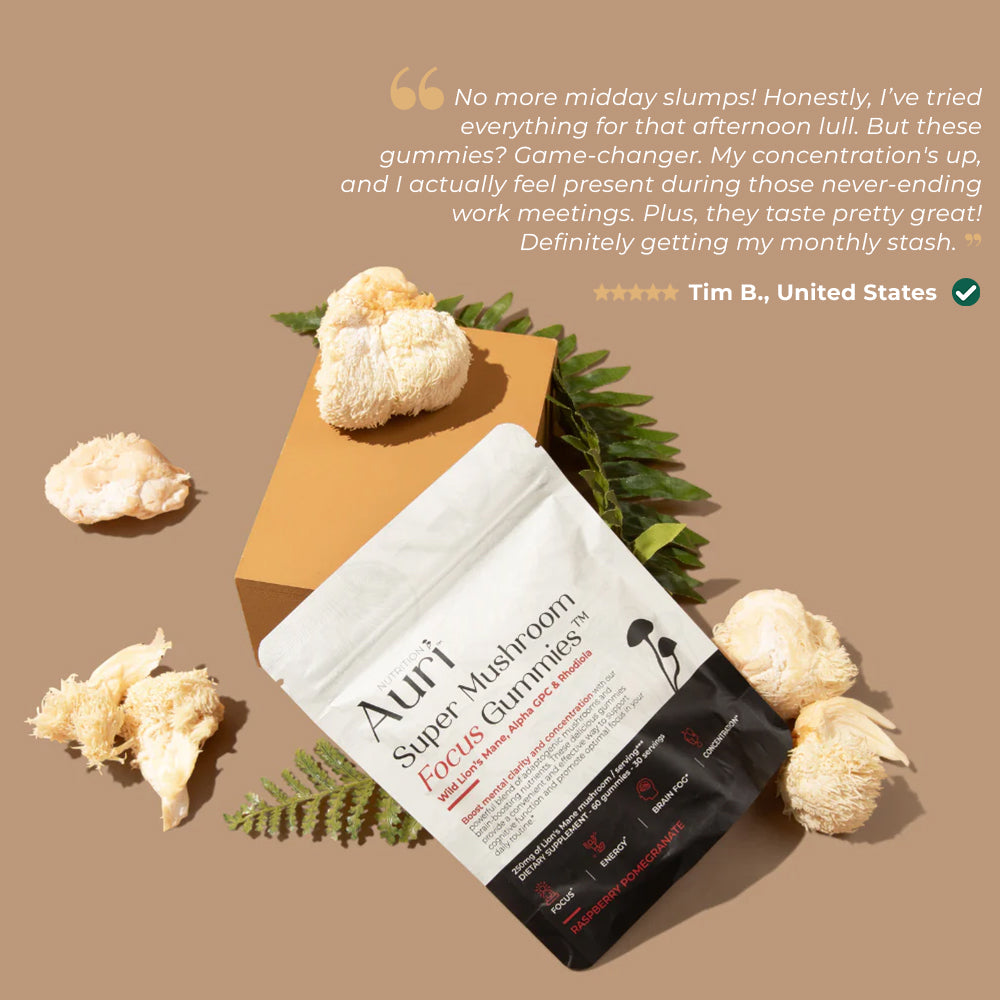 Super Mushroom Focus Gummies®