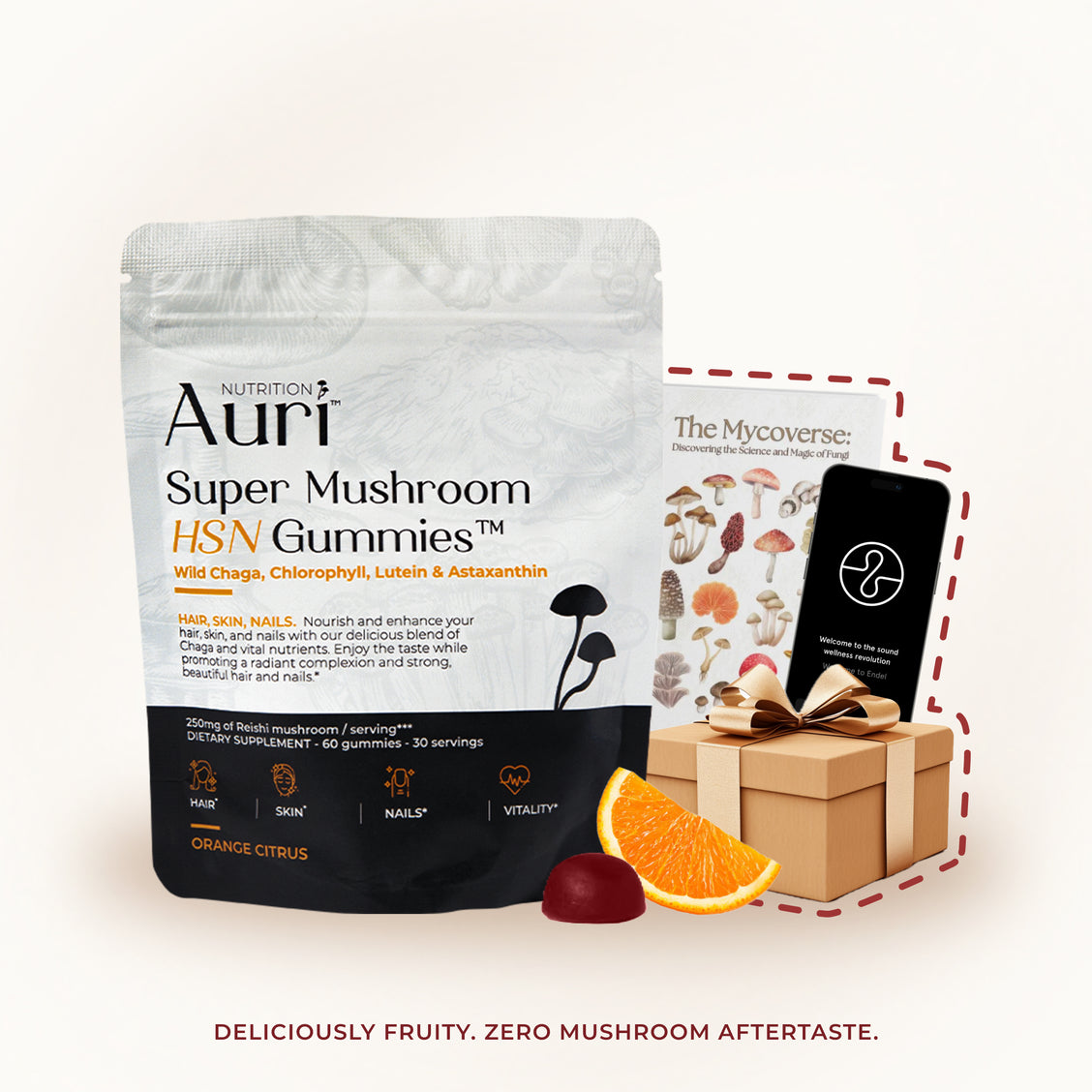 Super Mushroom HSN Gummies (Hair. Skin. Nails)®