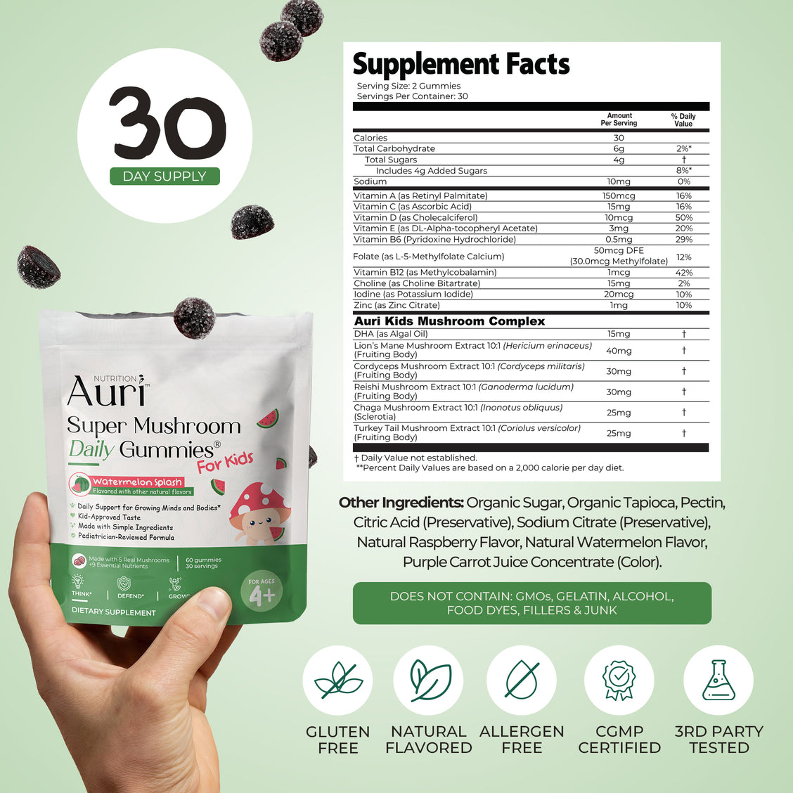Super Mushroom Daily Gummies® for Kids
