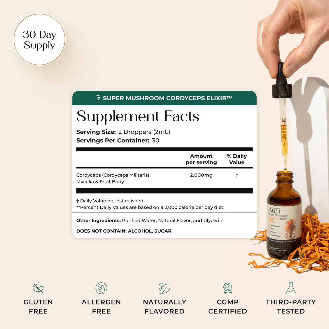 Super Mushroom Cordyceps Elixir™