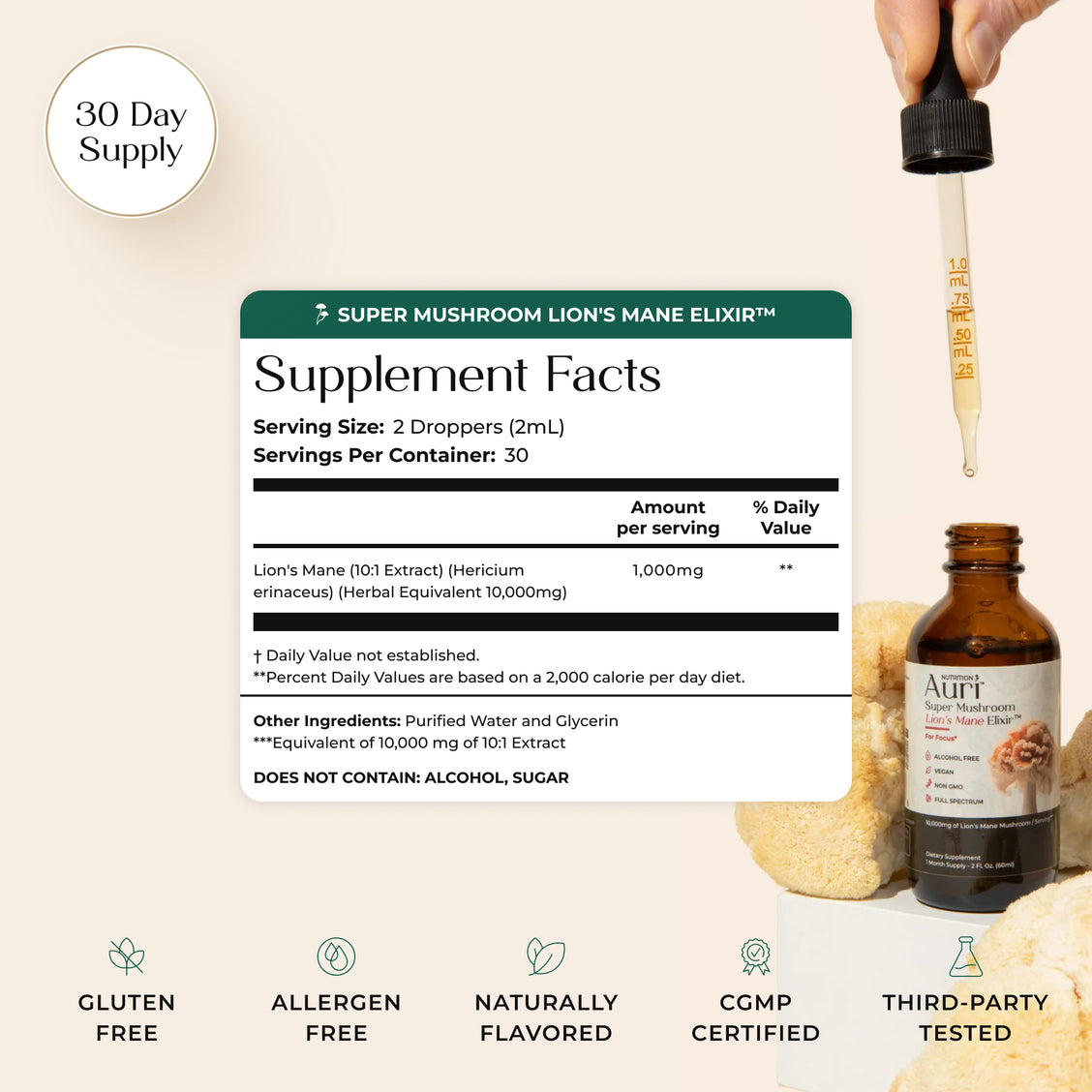 Super Mushroom Lion's Mane Elixir™