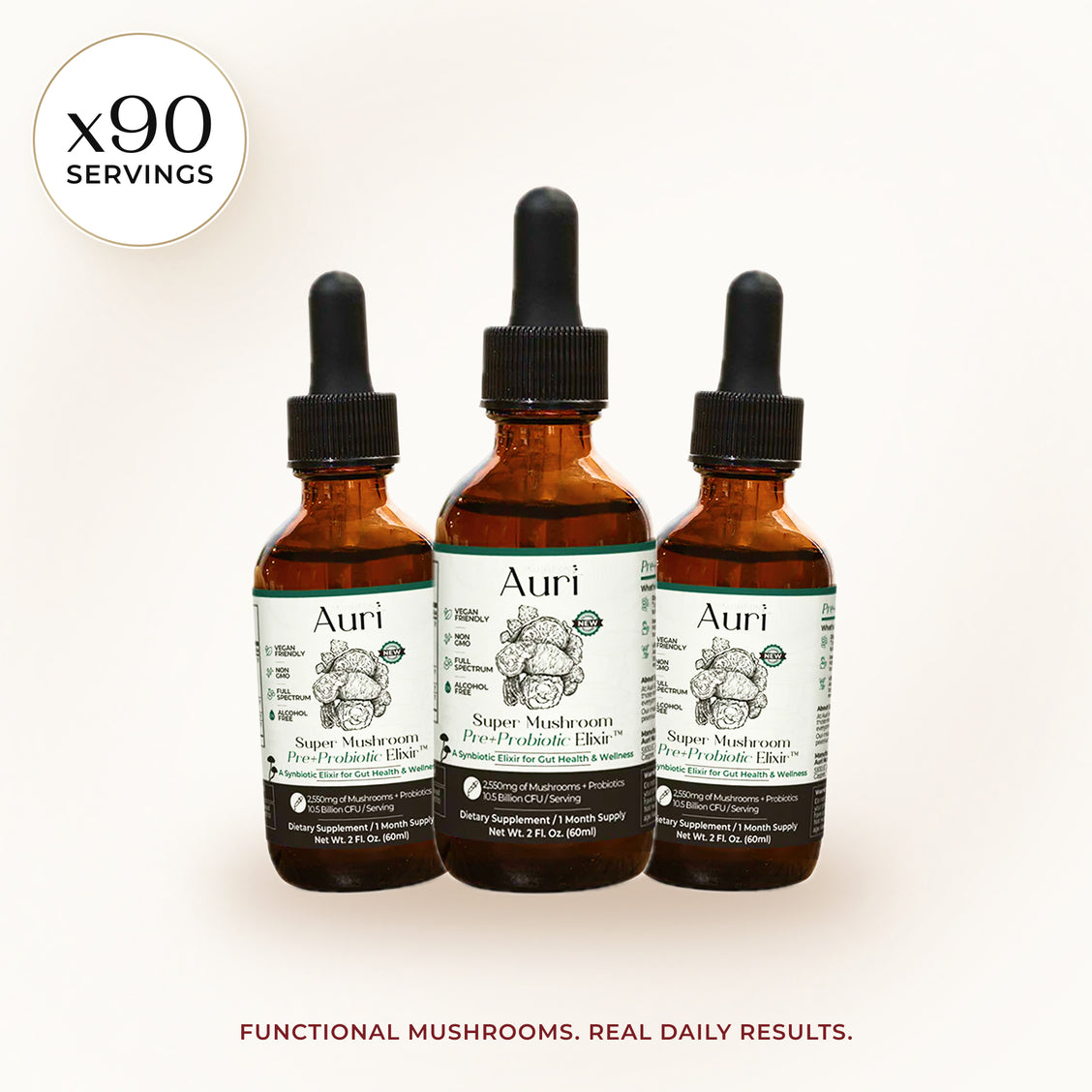 Super Mushroom Pre+Probiotic Elixir™