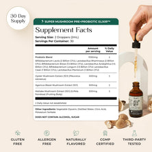 Super Mushroom Pre+Probiotic Elixir™