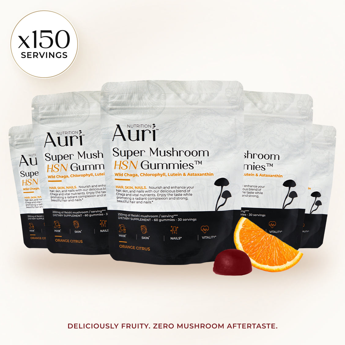 Super Mushroom HSN Gummies (Hair. Skin. Nails)®