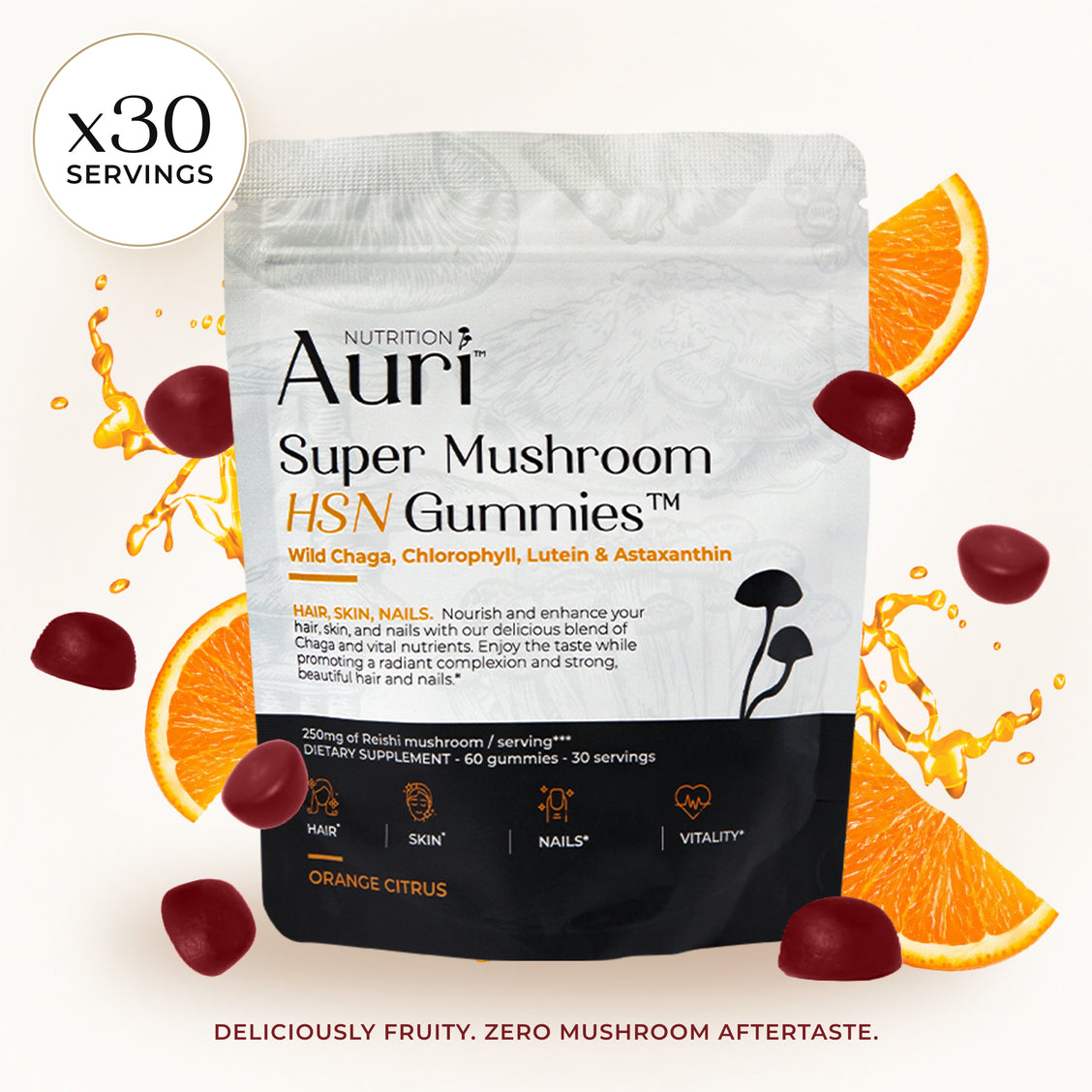 Super Mushroom HSN Gummies (Hair. Skin. Nails)®