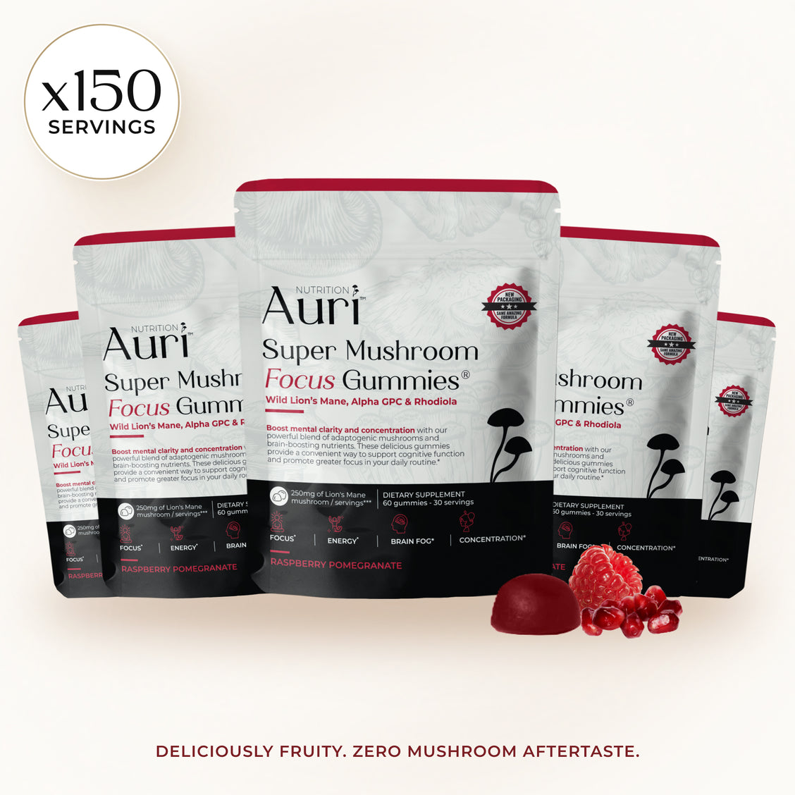 Super Mushroom Focus Gummies®