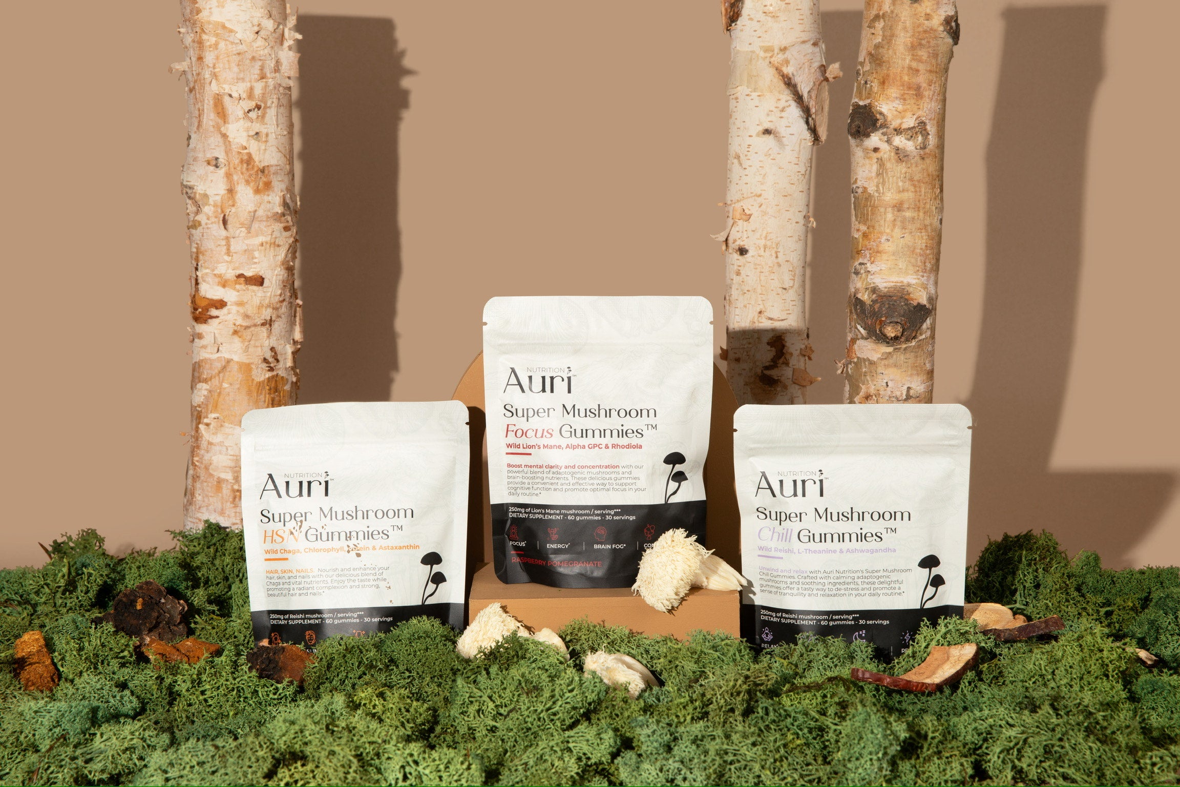 Auri Nutrition  Empowering Health Through Fungi 🍄