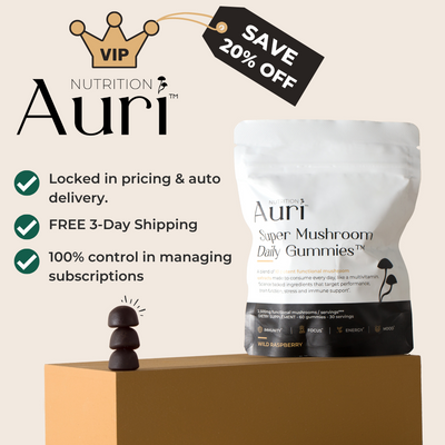 Become a VIP at Auri Nutrition - Auri Nutrition